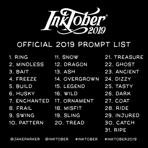 2019-inktober-prompt-list